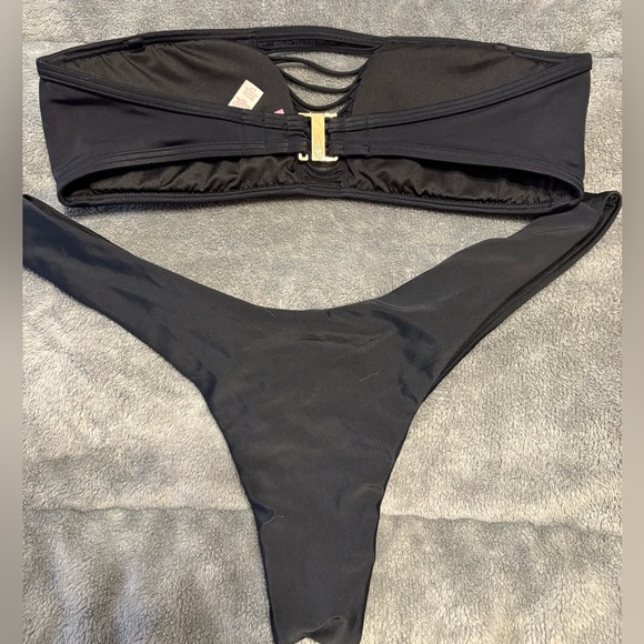 Victoria's Secret Black Bikini Bandeau - Picture 2 of 3